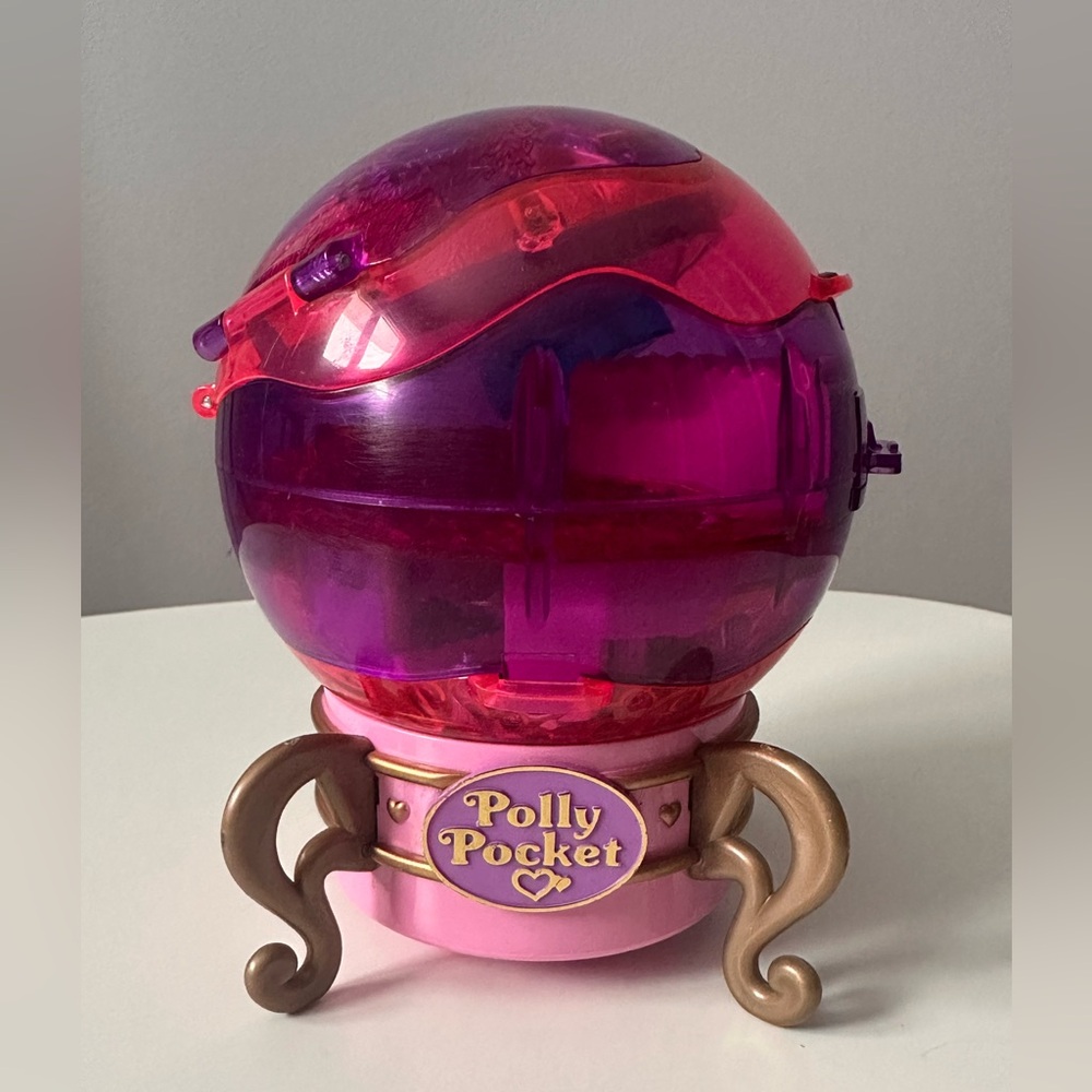 Polly Pocket Jewel Magic Ball Sparkle Surprise Rare 1996 Vintage Blue Bird Toys - Picture 2 of 11